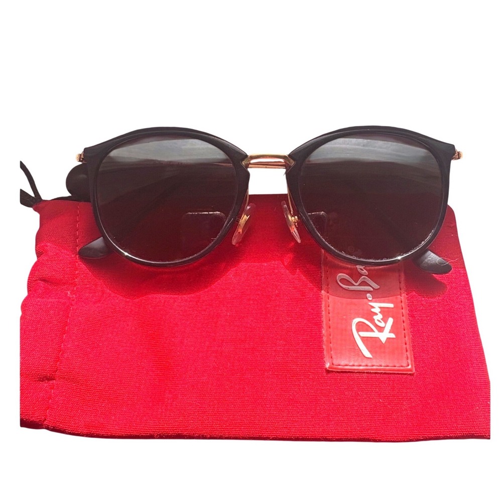 Ray-Ban RB7140 2000 Phantos Sunglasses Black Gold 51-20 150